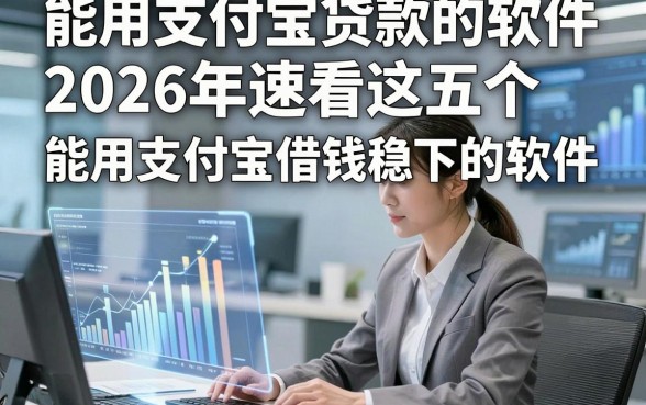 能用支付宝贷款的软件，2026年速看这五个​能用支付宝借钱稳下的软件