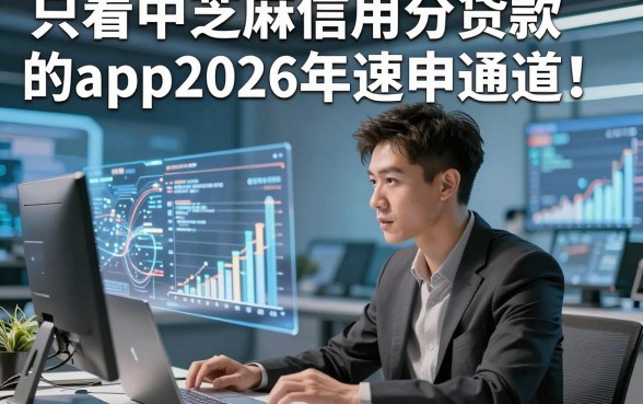 只看中芝麻信用分贷款的app2026年速申通道！本文归纳5个贴合简便周转场景的优质平台