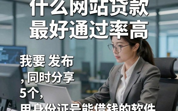 什么网站贷款最好通过率高，同时分享5个用身份证号能借钱的软件