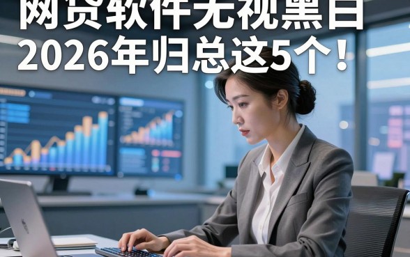 网贷软件无视黑白2026年归总​这5个！本篇为您全面罗列！
