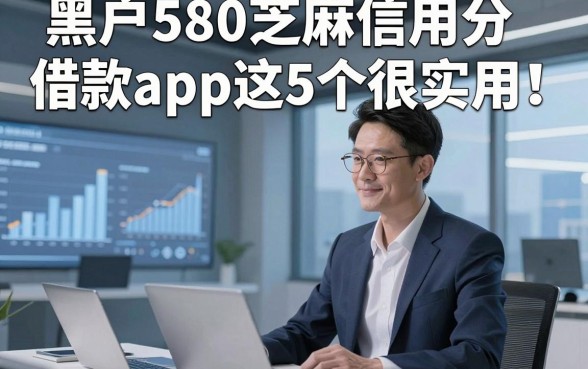 黑户580芝麻信用分借款app这5个很实用！本文为您隆重讲说！