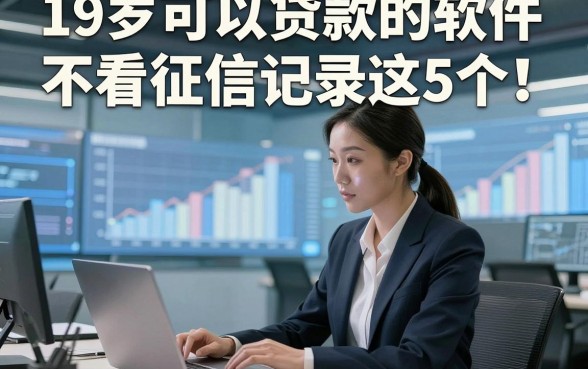 19岁可以贷款的软件不看征信记录这5个！本篇为您细致精挑！