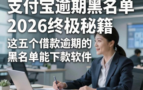 支付宝逾期黑名单，2026‌终极秘籍这五个借款逾期的黑名单能下款软件