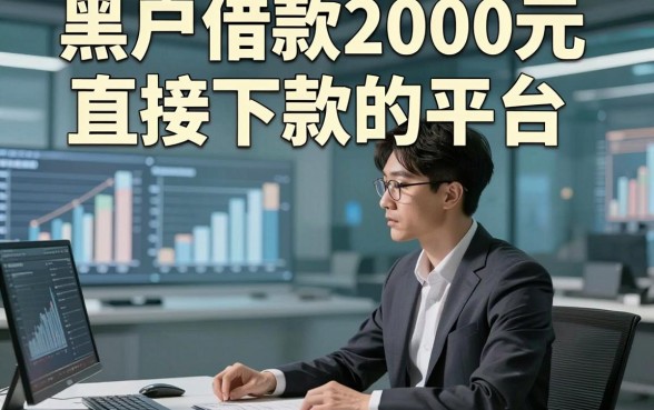 黑户借款2000元直接下款的平台，顺便挑选这几家黑户贷款2000秒过口子确实值得试