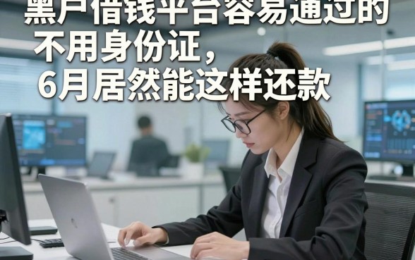 黑户借钱平台容易通过的不用身份证6月居然能这样还款，精挑​这5个黑户借款直接放款对身份证要求不高app