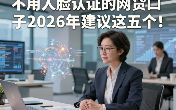 不用人脸认证的网贷口子2026年建议这五个！本篇为您深度阐释！