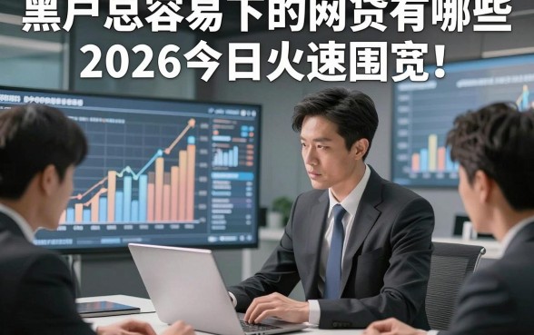 黑户总容易下的网贷有哪些2026今日火速围观！本文提及五个黑户借款3000好下款的app