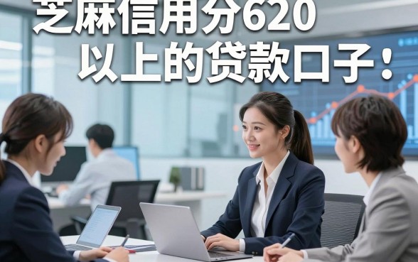 芝麻信用分620以上的贷款口子，本篇为您隆重列举这5个借钱口子！
