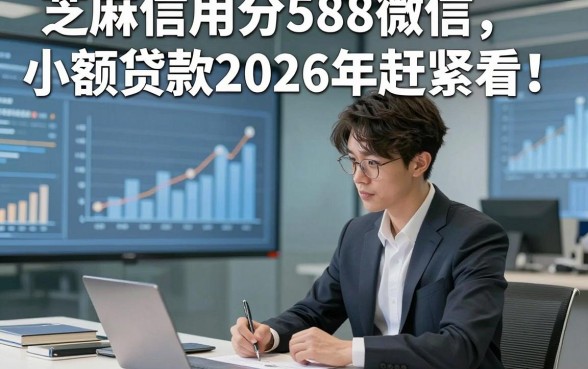 芝麻信用分588微信小额贷款2026年赶紧看！本篇为您细致陈列！