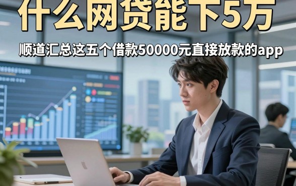 什么网贷能下5万，顺道汇总这五个借款50000元直接放款的app