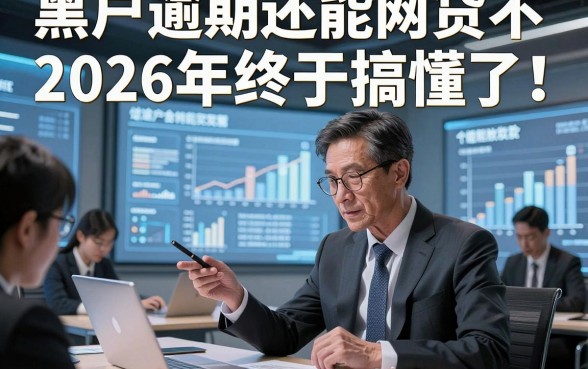 黑户逾期还能网贷不2026年终于搞懂了！拆解这五个黑户逾期的借款能放款软件