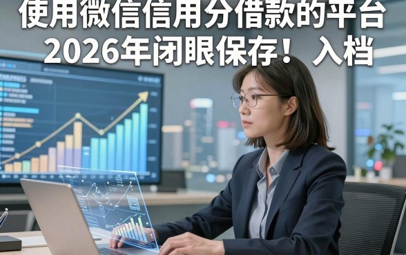 使用微信信用分借款的平台2026年闭眼保存！入档​5个微信信用分贷款对要求不高口子