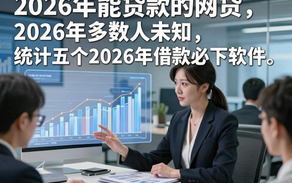 2026年能贷款的网贷2026年多数人未知，统计这五个2026年借款必下软件
