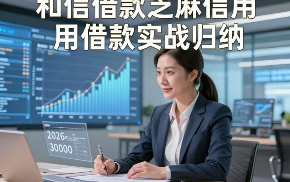 和信借款芝麻信用借款实战归纳,2026年归类这5个和信贷款芝麻信用30000元秒放款的app