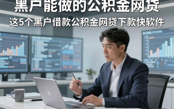 黑户能做的公积金网贷，拆解​这5个黑户借款公积金网贷下款快软件