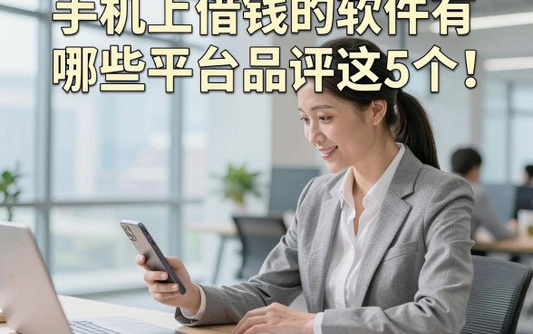手机上借钱的软件有哪些平台品评这5个！本文为您详细梳理！
