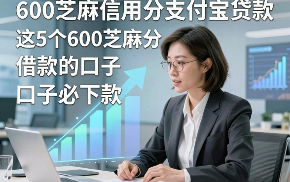 600芝麻信用分支付宝贷款，深度探讨这5个600芝麻分借款的口子必下款