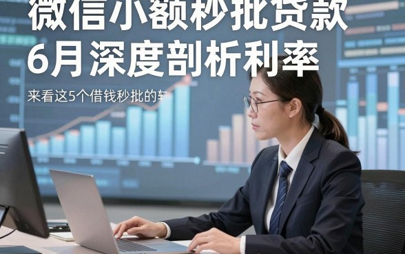 微信小额秒批贷款6月深度剖析利率，来看这5个借钱秒批的软件