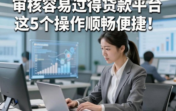 审核容易过得贷款平台这5个操作顺畅便捷！本文为您全面精挑！