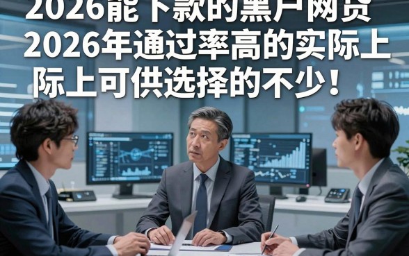 2026能下款的黑户网贷2026年通过率高的实际上可供选择的不少！，本篇细致聚合​这五个黑户借钱口子！