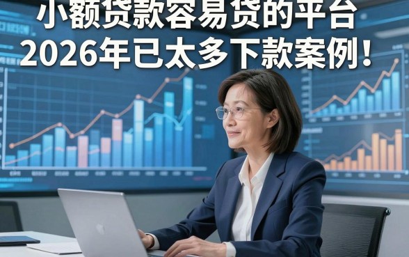 小额贷款容易贷的平台2026年已太多下款案例！让我们看看专业解答！