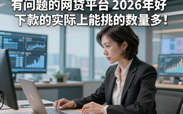 有问题的网贷平台2026年好下款的实际上能挑的数量多！，今天为您深度分享​这5个黑户贷款app！