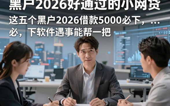黑户2026好通过的小网贷，这五个黑户2026借款5000必下软件遇事能帮一把