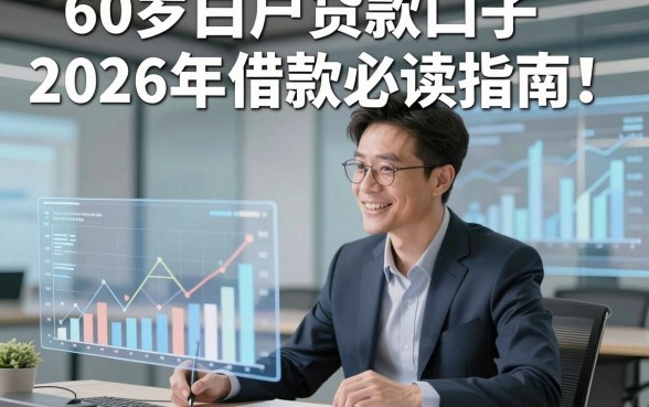 60岁白户贷款口子2026年借款必读指南！隆重诠释五个60岁白户借款必下款的口子