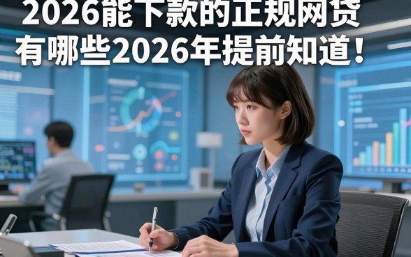 2026能下款的正规网贷有哪些2026年提前知道！本文为您深入整理！