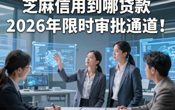 芝麻信用到哪贷款2026年限时审批通道！本文权威讲解帮您排忧解难！