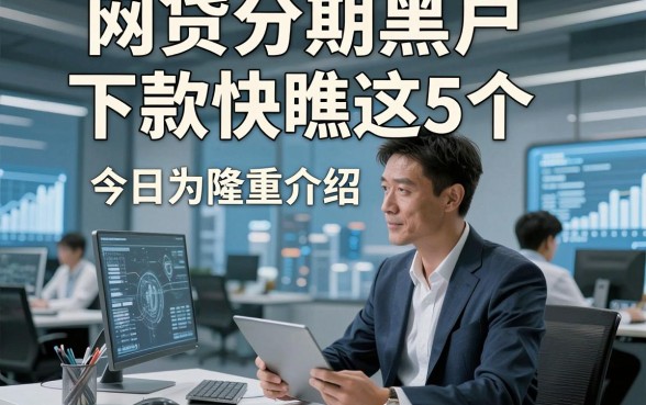 网贷分期黑户下款快瞧这5个，今日为您隆重介绍！