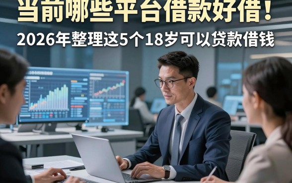 当前哪些平台借款好借！2026年整理这5个18岁可以贷款借钱