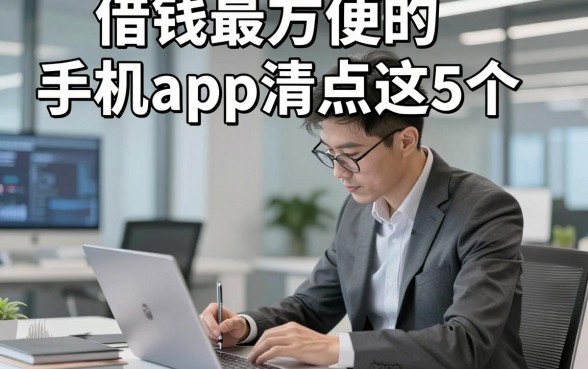 借钱最方便的手机app清点这5个，本篇为您精心归纳！