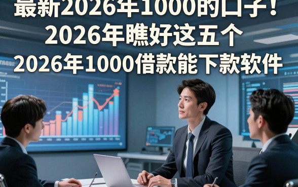 最新2026年1000的口子！2026年瞧好这五个​2026年1000借款能下款软件