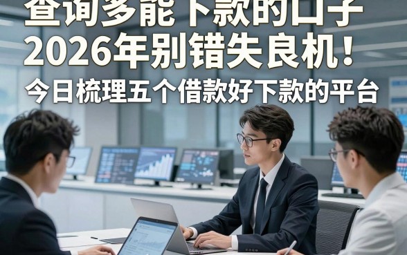 查询多能下款的口子2026年别错失良机！今日梳理五个借款好下款的平台