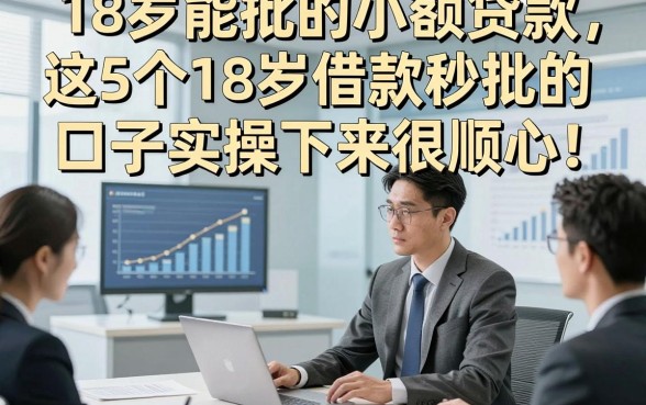 18岁能批的小额贷款，这5个18岁借款秒批的口子实操下来很顺心