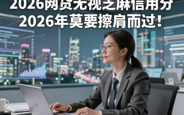 2026网贷无视芝麻信用分2026年莫要擦肩而过！本篇为您全面汇集！