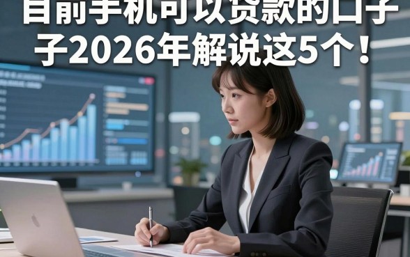 目前手机可以贷款的口子2026年解说这5个！本篇为您全面概括！