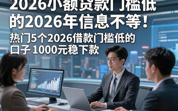 2026小额贷款门槛低的2026年信息不等！热门5个2026借款门槛低的口子1000元稳下款