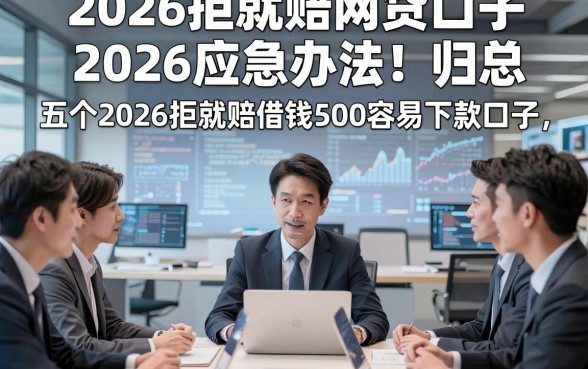 2026拒就赔网贷口子2026应急办法！归总​五个2026拒就赔借钱500容易下款口子