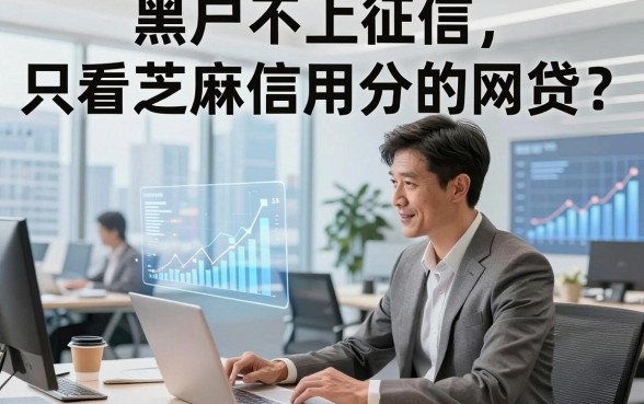 黑户不上征信只看芝麻信用分的网贷，本文为您细致归结​这五个网贷平台！