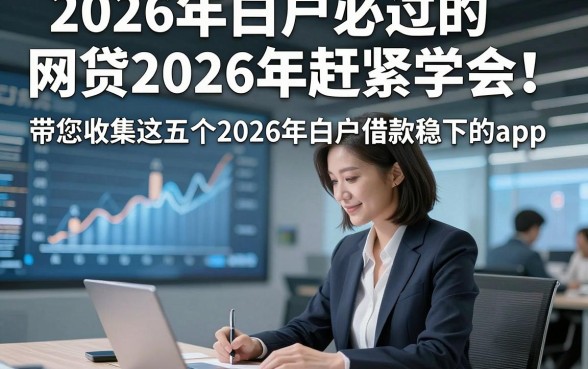 2026年白户必过的网贷2026年赶紧学会！带您收集这五个2026年白户借款稳下的app