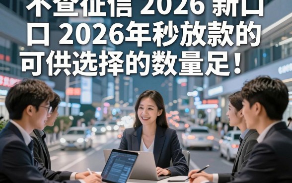 不查征信 2026 新口2026年秒放款的可供选择的数量足！，本篇细致综括这5个借钱app！