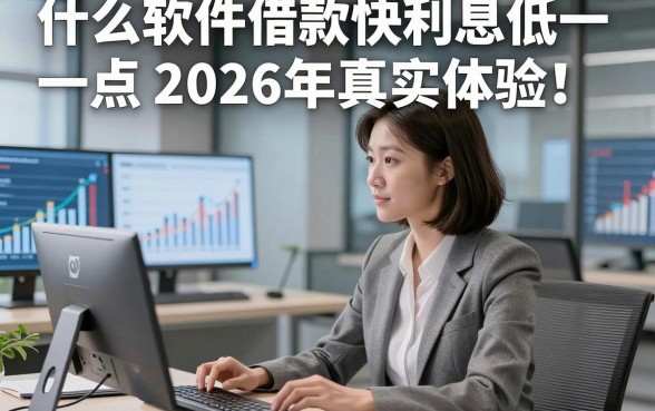 什么软件借款快利息低一点2026年真实体验！本文为您精心规整！