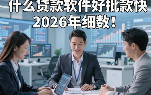 什么贷款软件好批款快2026年细数！顺便挖掘五个借款对信用要求不高9000私人放款的软件
