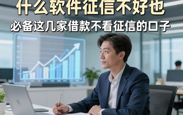 什么软件征信不好也，必备这几家借款不看征信的口子