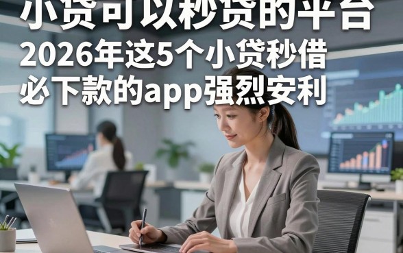 小贷可以秒贷的平台，2026年这5个小贷秒借必下款的app强烈安利
