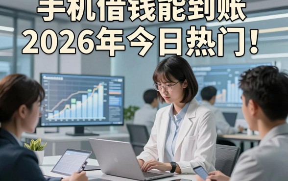 手机借钱能到账2026年今日热门！同时整理5个大学生申请就通过的贷款