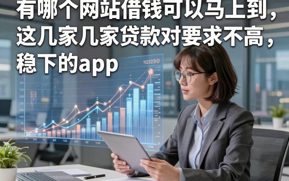 有哪个网站借钱可以马上到，专业揭秘这几家贷款对要求不高稳下的app