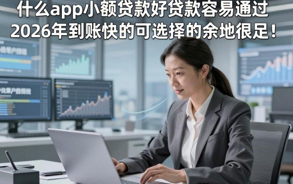 什么app小额贷款好贷款容易通过2026年到账快的可选择的余地很足！，本篇细致列出这5个黑户借钱平台！